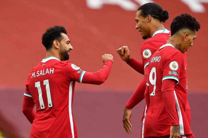 محمد صلاح ، ليفربول  ، فان دايك